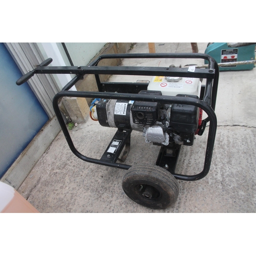 42 - HONDA GENERATOR (PRODUCES POWER)  NO VAT