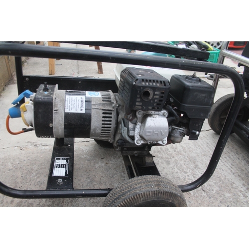 42 - HONDA GENERATOR (PRODUCES POWER)  NO VAT