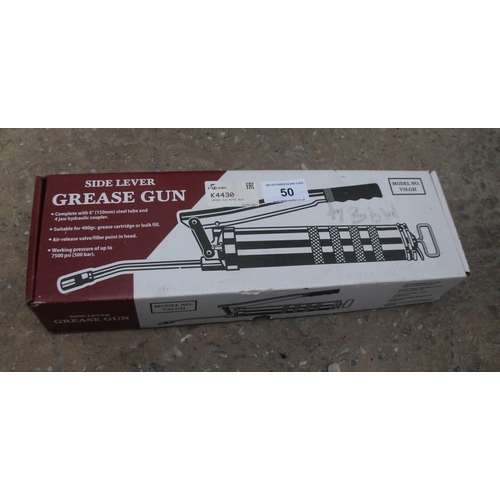 50 - NEW GREASE GUN  NO VAT