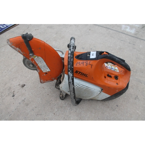 64 - STIHL TS410 DISC CUTTER  NO VAT