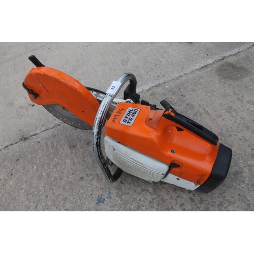 69 - STIHL TS400 DISC CUTTER  NO VAT