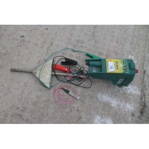 72 - FENCEMAN DP350B ENERGISER  NO VAT