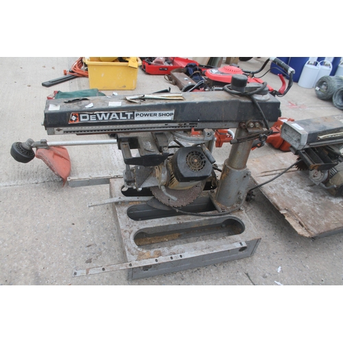 758 - DEWALT CHOPSAWS (SPARES OR REPAIRS)  +  VAT