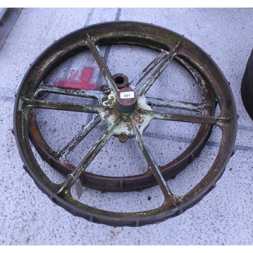 801 - BAMFORD IRON WHEELS - NO VAT