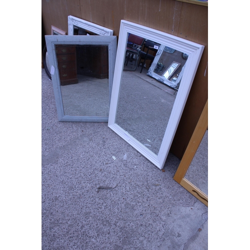 3003 - A NEXT CAMDEN WHITE WALL MIRROR, 42