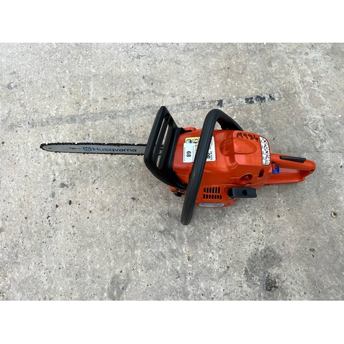 68 - HUSQVARNA 236 CHAINSAW  NO VAT