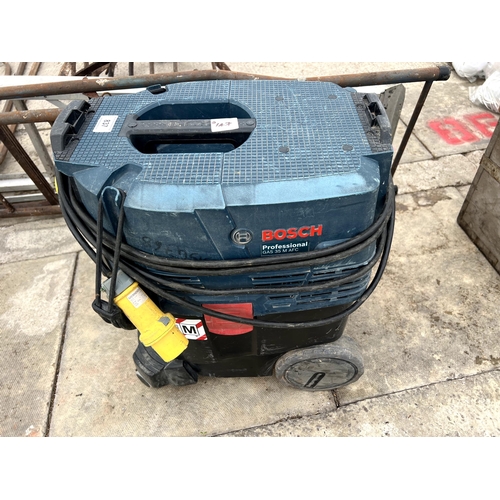 837 - BOSCH DUST EXTRACTOR IN WORKING ORDER  NO VAT