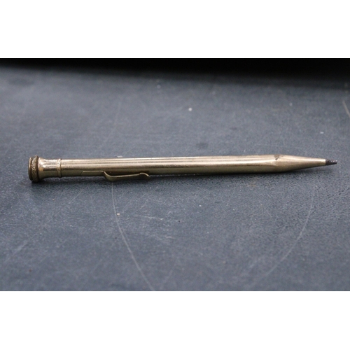 71 - A 1920'S 'GOLD FILLED' WAHL EVERSHARP PROPELLING PENCIL.  MADE IN THE USA BEFORE THIS COMPANY WAS TA... 