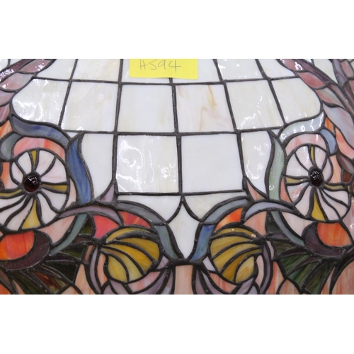 80 - A LARGE TIFFANY STYLE LIGHT SHADE