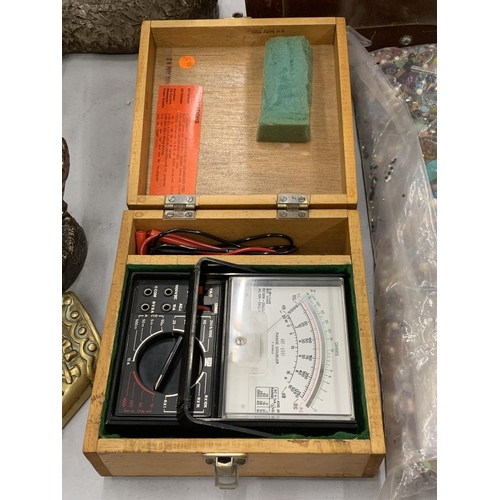 107 - A VINTAGE BOXED MULTIMETER