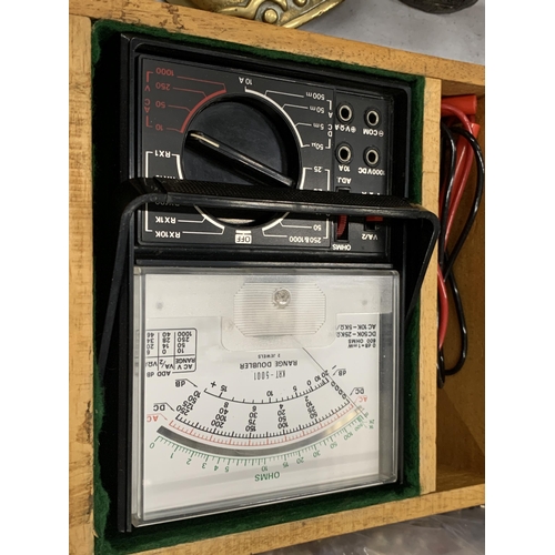 107 - A VINTAGE BOXED MULTIMETER