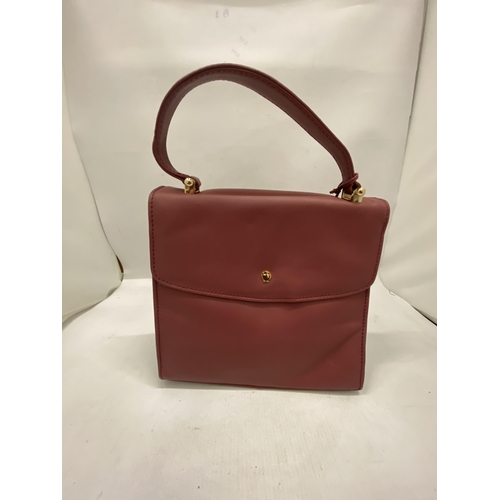 183 - A GENUINE AS NEW WITH TAGS, RASPBERRY COLOURED 'YOSHI', LICHFIELD, HARVILLE GRAB BAG