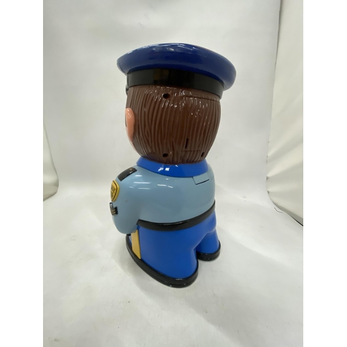 224 - A POLICEMAN BISCUIT BARREL