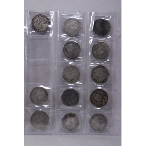 354 - A SELECTION OF TWENTY EIGHT G111 , G1V AND QV SILVER CROWNS . 3 ARE G111 , 4 ARE G1V AND 21 ARE QV