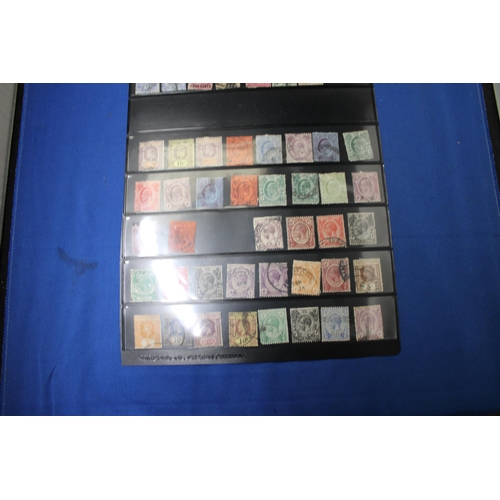 444 - A PAGE OF STRAITS SETTLEMENTS STAMPS (AFRICA)