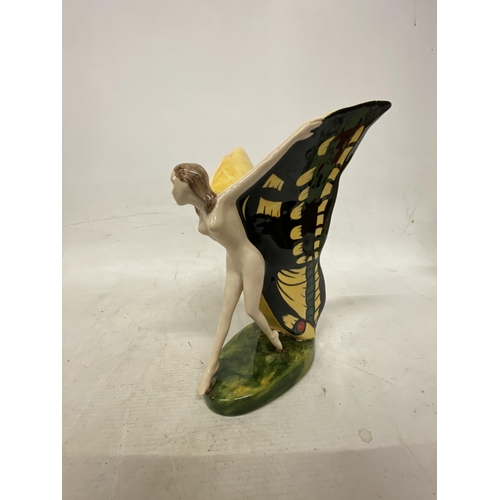 802 - A CARLTON WARE BUTTERFLY GIRL SHOW SPECIAL