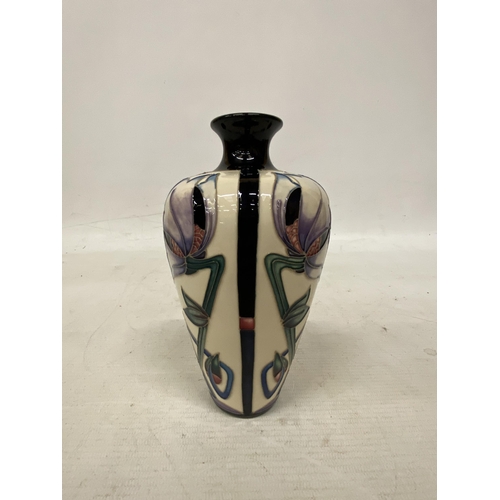 805 - A MOORCROFT HOMAGE VASE - 6 INCH