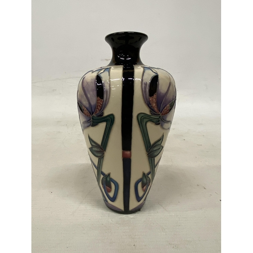 805 - A MOORCROFT HOMAGE VASE - 6 INCH