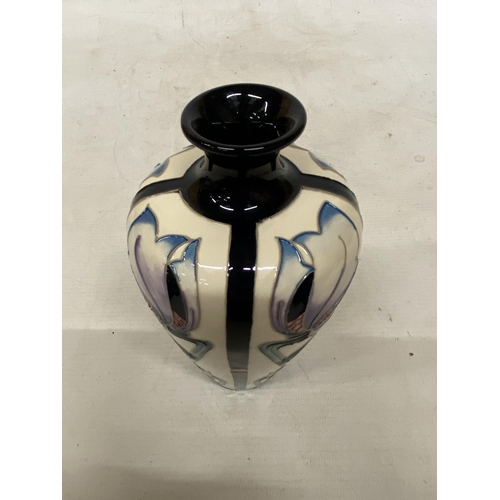 805 - A MOORCROFT HOMAGE VASE - 6 INCH