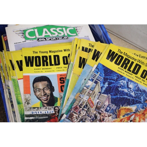 886 - A LARGE QUANTITY OF WORLD OF WONDER MAGAZINES