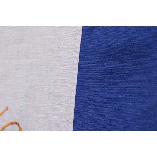 1217 - A LARGE NICARAGUAN FLAG, 232CM X 120CM