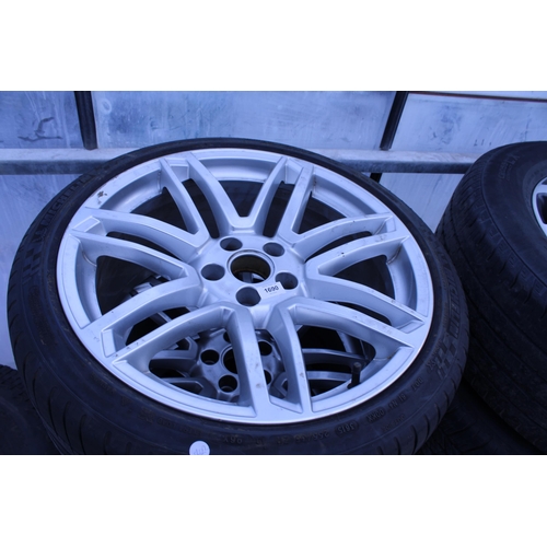 1690 - A SET OF FOUR ALLOY WHEELS WITH MICHELIN 255/35 ZR19 TYRES