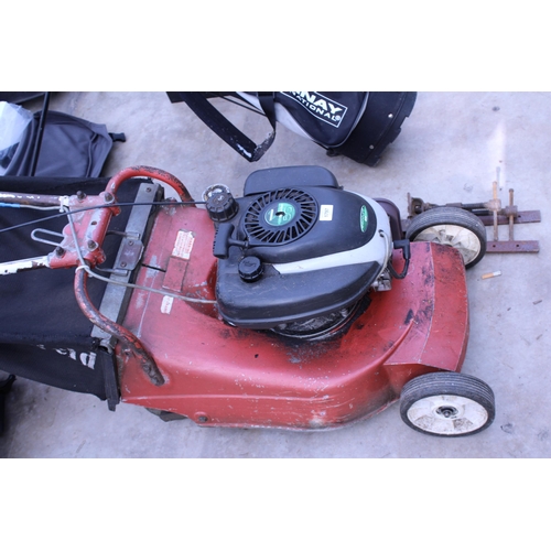 1797 - A CENTURA DX PETROL LAWN MOWER WITH GRASS BOX