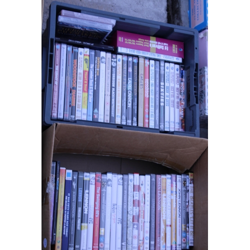 2250 - A LARGE ASSORTMENT OF VARIOUS DVDS