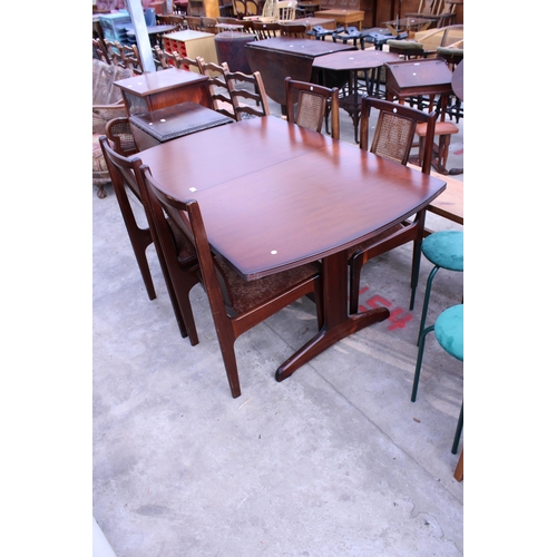 2727 - A PORTWOOD FURNITURE EXTENDING DINING TABLE, 56