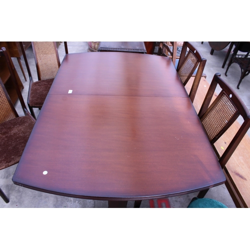 2727 - A PORTWOOD FURNITURE EXTENDING DINING TABLE, 56