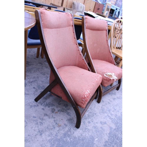 2779 - A PAIR OF HAXYES FOLDING CAMPAIGN STYLE CHAIRS