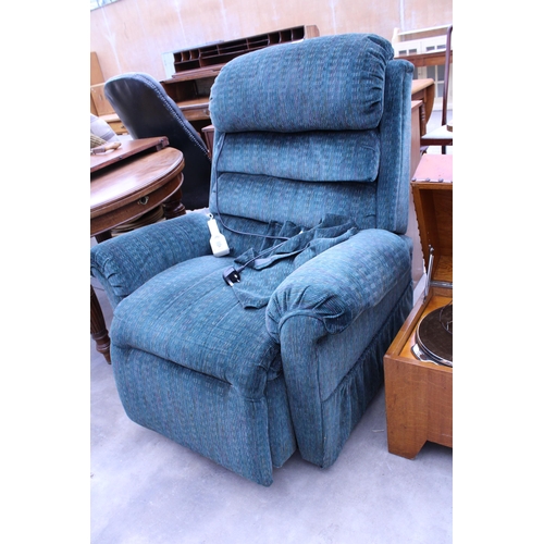 2835 - A PRIDE ELECTRIC RECLINING CHAIR