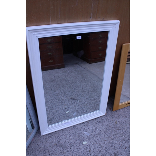 3003 - A NEXT CAMDEN WHITE WALL MIRROR, 42