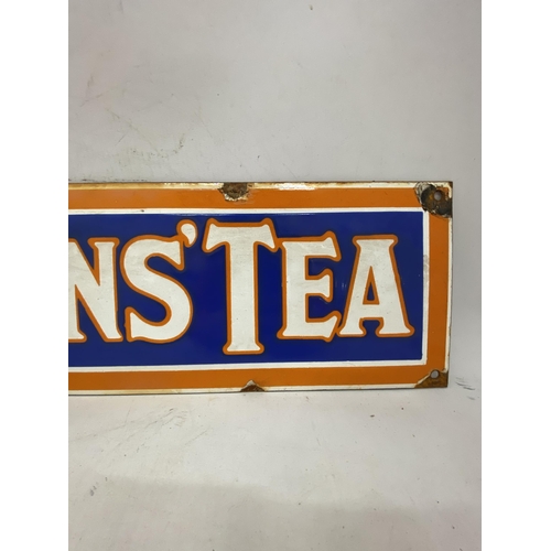 21 - AN ENAMEL SIGN 