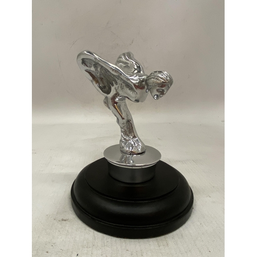 8 - A SPIRIT OF ECSTASY ROLLS ROYCE MASCOT