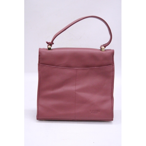 165 - A GENUINE AS NEW WITH TAGS, RASPBERRY COLOURED 'YOSHI', LICHFIELD, HARVILLE GRAB BAG