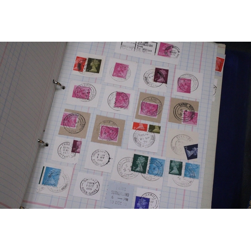 256 - A COLLECTION OF BRITISH POST MARKS