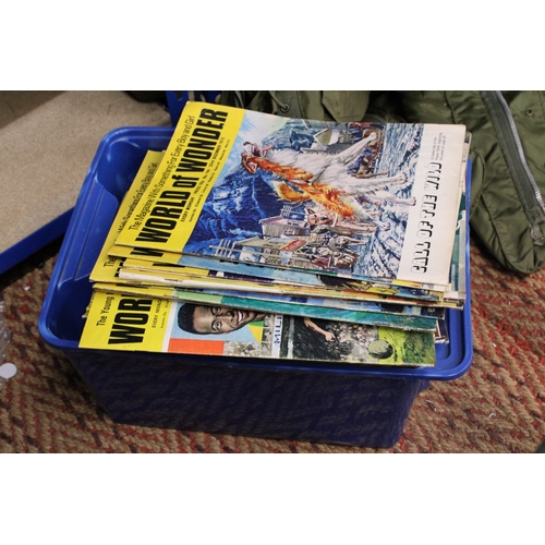 295 - A LARGE QUANTITY OF WORLD OF WONDER MAGAZINES