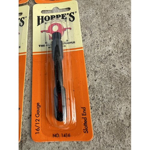 3793 - FORTY EIGHT HOPPES  SLOTTED ENDS 16/12 GAUGE AND TORNADO BRUSHES