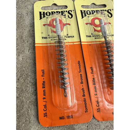 3793 - FORTY EIGHT HOPPES  SLOTTED ENDS 16/12 GAUGE AND TORNADO BRUSHES