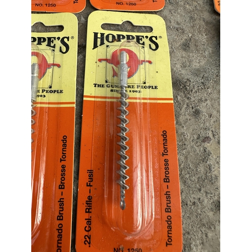 3796 - FORTY EIGHT HOPPES  SLOTTED ENDS AND TORNADO BRUSHES