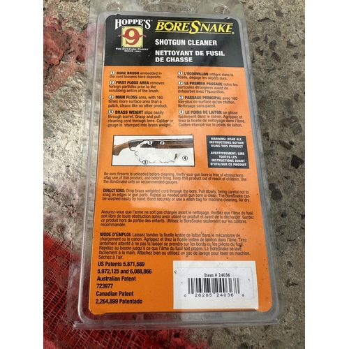 3881 - TWENTY HOPPES BORESNAKE SHOTGUN CLEANERS 10 GAUGE