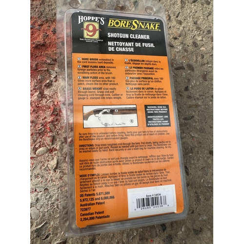 3885 - TWENTY HOPPES BORESNAKE SHOTGUN CLEANERS 10 GAUGE