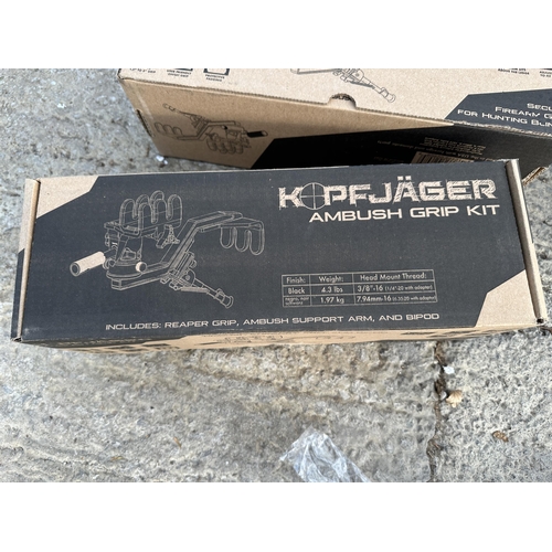 3914 - TWO BOXED KOPF JAGER AMBUSH GRIP KITS