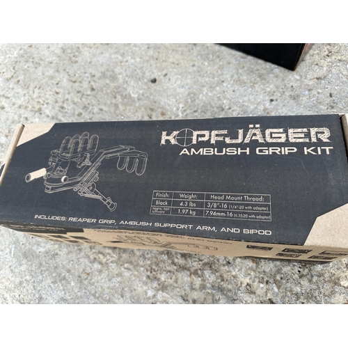 3915 - TWO BOXED KOPF JAGER AMBUSH GRIP KITS