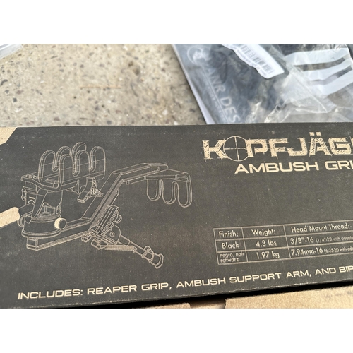 3943 - TWO BOXED KOPF JAGER AMBUSH GRIP KITS