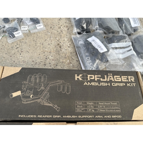 3944 - TWO BOXED KOPF JAGER AMBUSH GRIP KITS