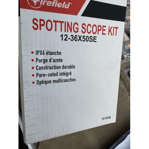 3947 - A FIREFIELD 12-36 x 50SE SPOTTING SCOPE KIT