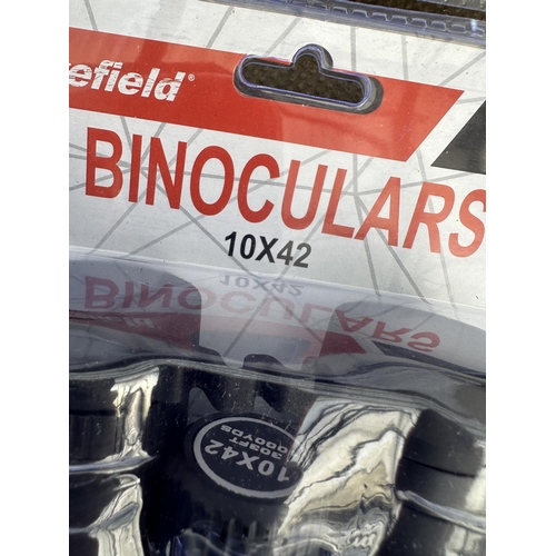 3949 - TWO PAIRS OF FIREFIELD 10 X 42 SET OF BINOCULARS