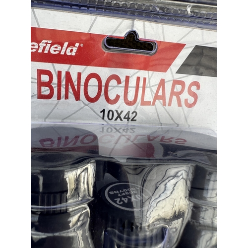 3950 - TWO PAIRS OF FIREFIELD 10 X 42 SET OF BINOCULARS